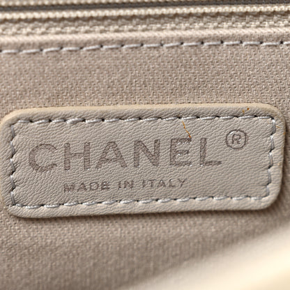 Chanel Caviar Quilted Jumbo Easy Flap  Dark White 6 of 10