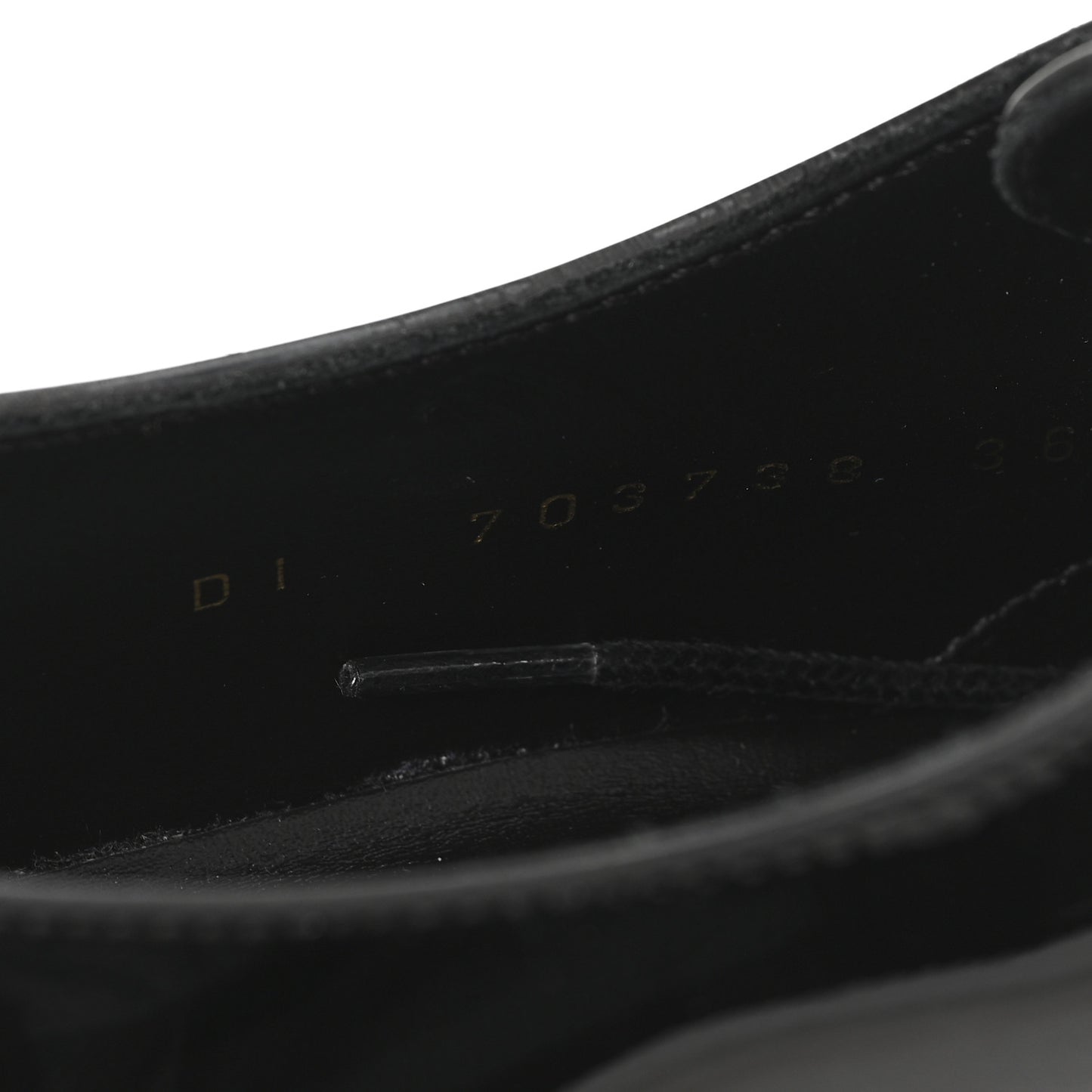 Patent Baltimora Lace Up Derby Shoes 36.5 Black