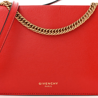 Givenchy Goatskin Suede Cross 3 Crossbody Bag Red 8 of 10