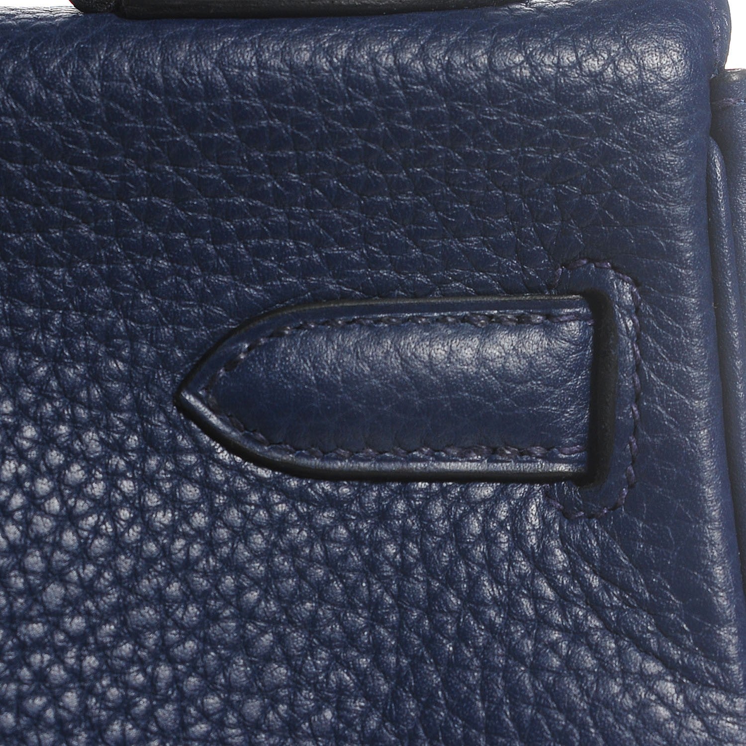 Hermes Togo Kelly Retourne 32 Bleu Saphir 15 of 23