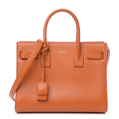 Saint Laurent Calfskin Baby Sac De Jour Orange 1 of 13