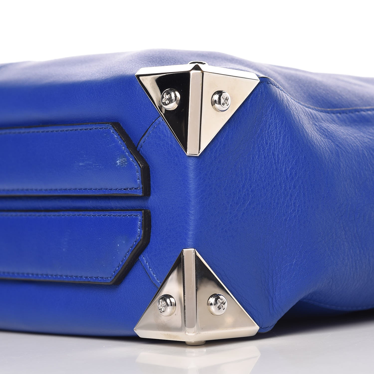 Alexander Wang Pebbled Calfskin Prisma Skeletal Tote Azure 9 of 16