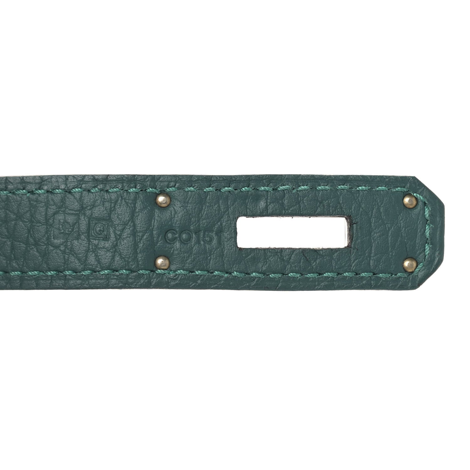 Hermes Taurillon Clemence Kelly Retourne 32 Malachite 8 of 10