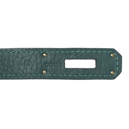 Hermes Taurillon Clemence Kelly Retourne 32 Malachite 8 of 10
