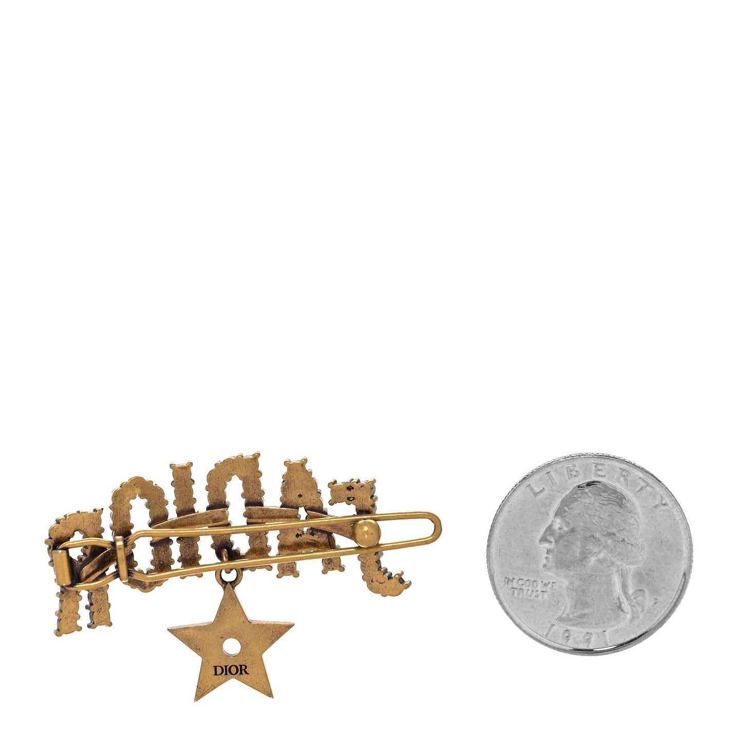 Crystal J'Adior Star Barrette