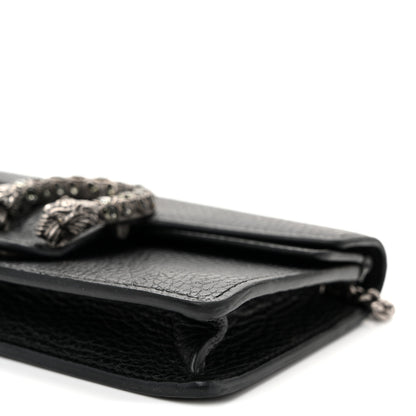 Gucci Calfskin Super Mini Dionysus Shoulder Bag Black 9 of 9