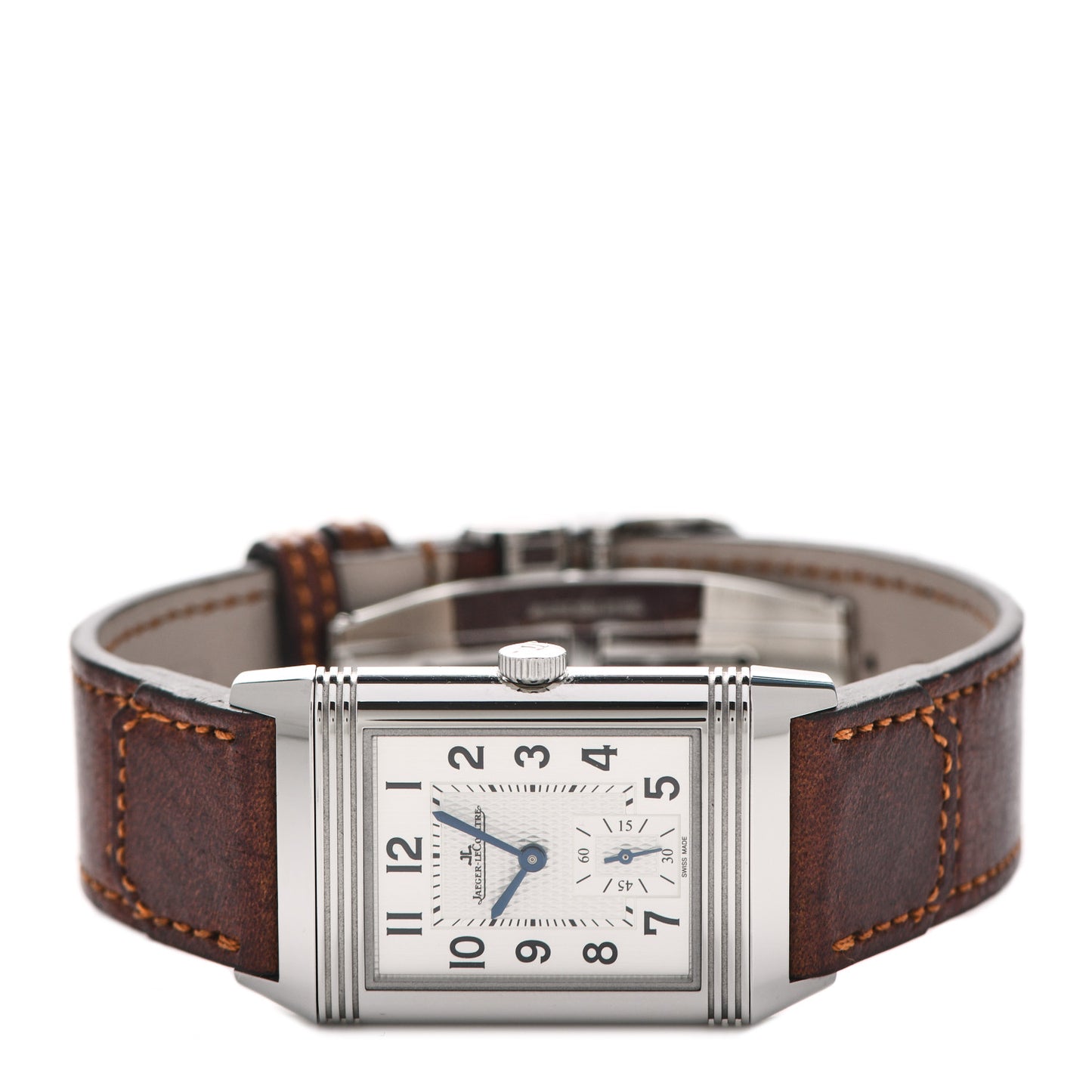 Stainless Steel Calfskin 25.5mm Reverso Duoface Manual Winding Watch Q2458422