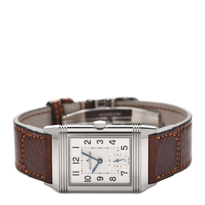 Jaeger-LeCoultre Stainless Steel Calfskin 25.5mm Reverso Duoface Manual Winding Watch Q2458422 3 of 6