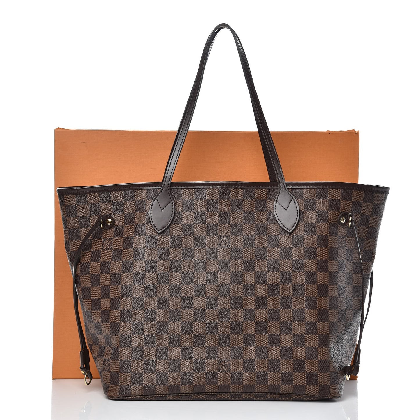 Damier Ebene Neo Neverfull MM Rose Ballerine
