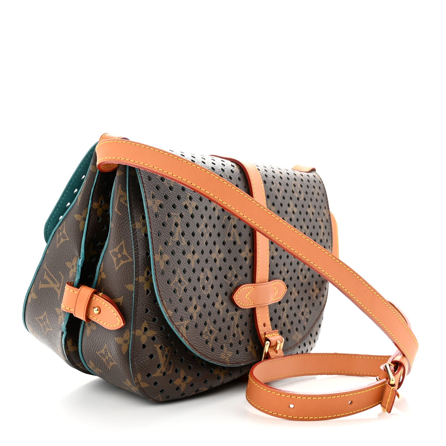 Monogram SC Flore Saumur Teal