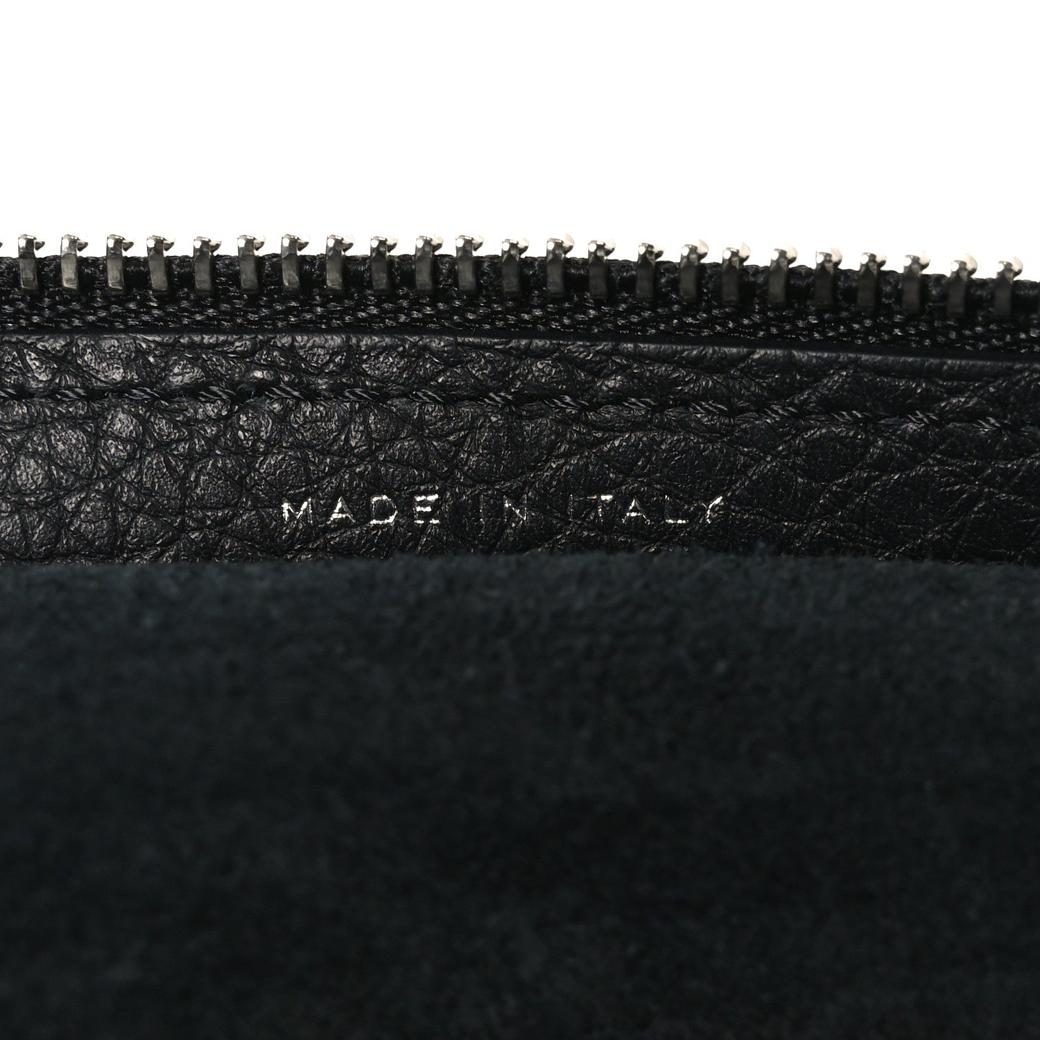 The Row Grained Calfskin Large Slouchy Banana Bag Black 7 of 10