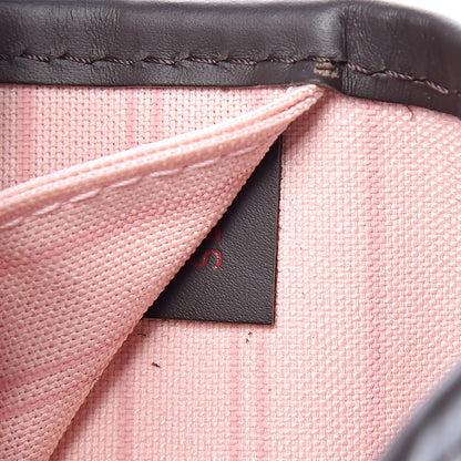 Louis Vuitton Damier Ebene Neo Neverfull MM Rose Ballerine 9 of 12