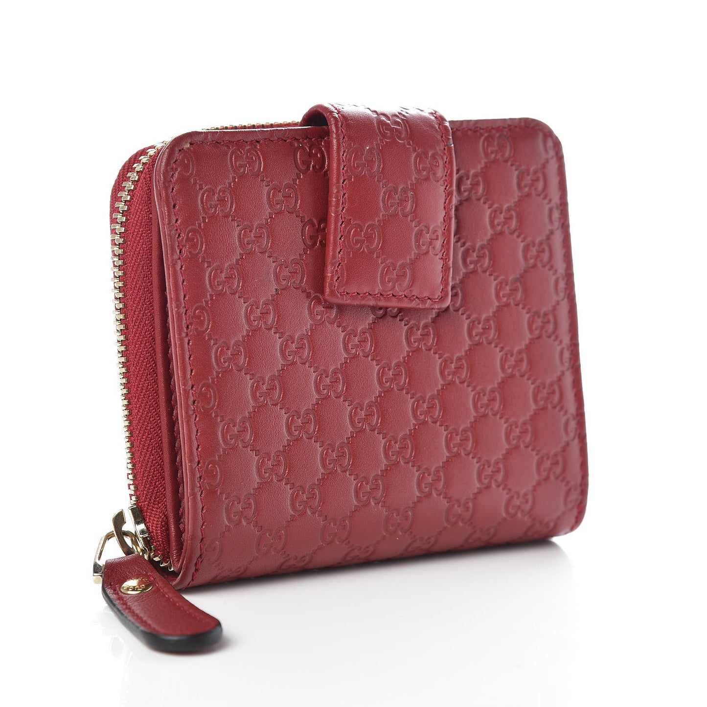 Microguccissima Compact Wallet Red