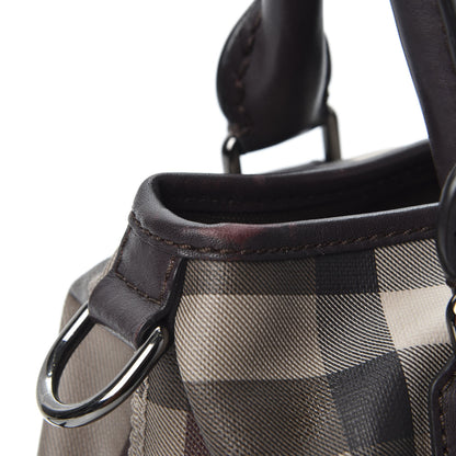 Burberry Smoked Check Small Northfield Tote Black 9 of 10