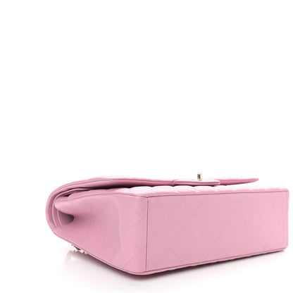 Chanel Caviar Quilted Maxi Double Flap Pink 4 of 10