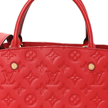Louis Vuitton Empreinte Montaigne MM Cherry 8 of 10