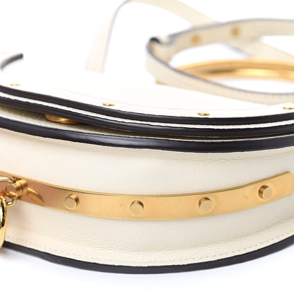 Chloe Calfskin Small Nile Bracelet Minaudiere Bag Off White 8 of 9