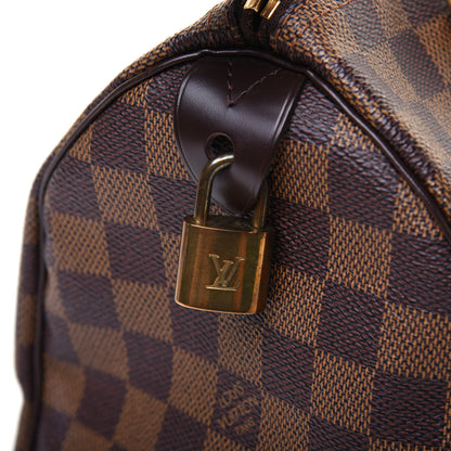 Louis Vuitton Damier Ebene Speedy 25 12 of 15