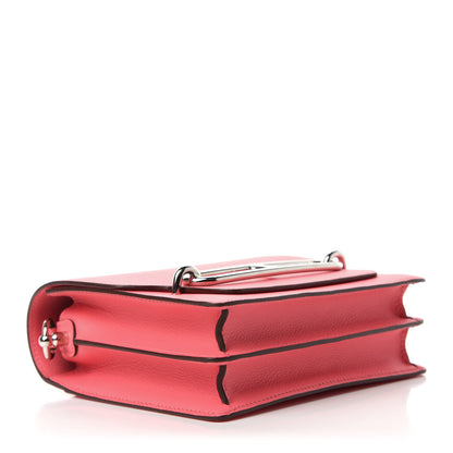 Hermes Evercolor Mini Sac Roulis Rose Azalee 4 of 11