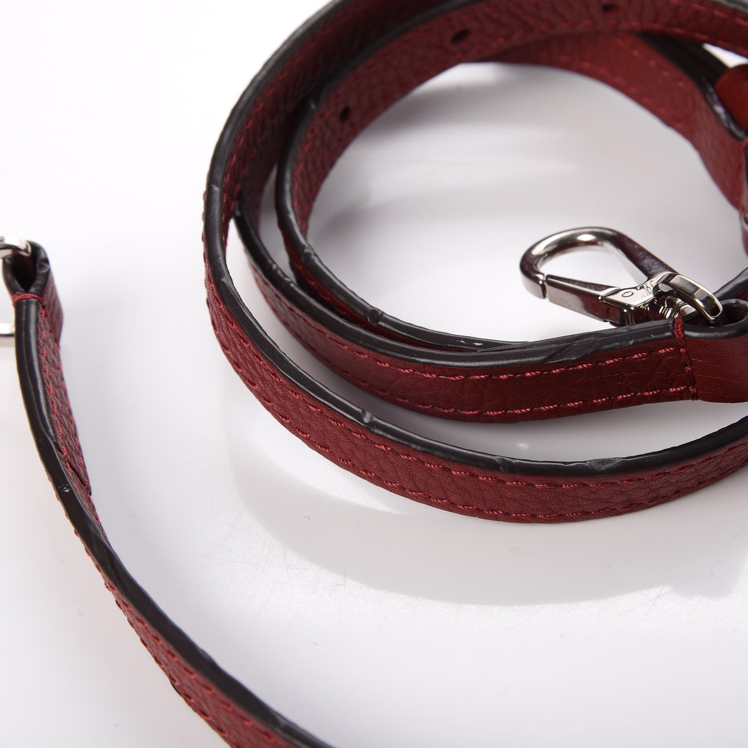 Louis Vuitton Veau Cachemire 12mm Adjustable Strap Griotte 5 of 9