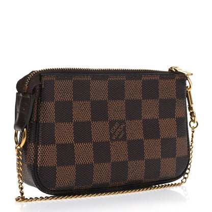Louis Vuitton Damier Ebene Mini Pochette Accessories 2 of 5
