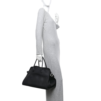 The Row Matte Grained Calfskin Soft Margaux 15 Black 2 of 9