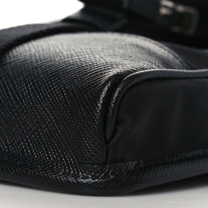 Prada Tessuto Nylon Saffiano Phone Case Crossbody Black 9 of 10