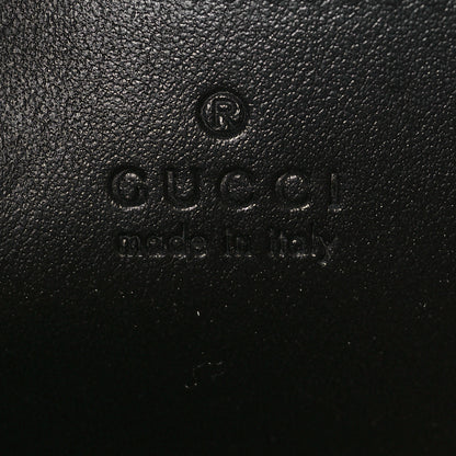 Gucci Calfskin Matelasse Aria Small GG Marmont Shoulder Tote Black 6 of 9