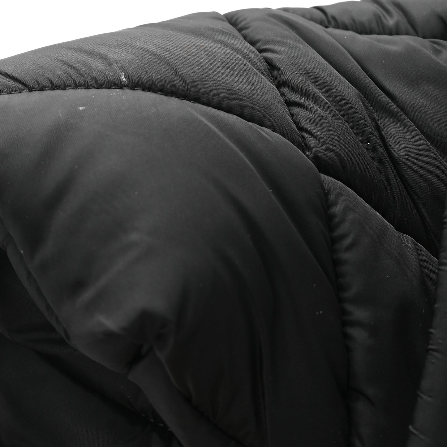 Econyl Nylon Lou Puffer Messenger Black