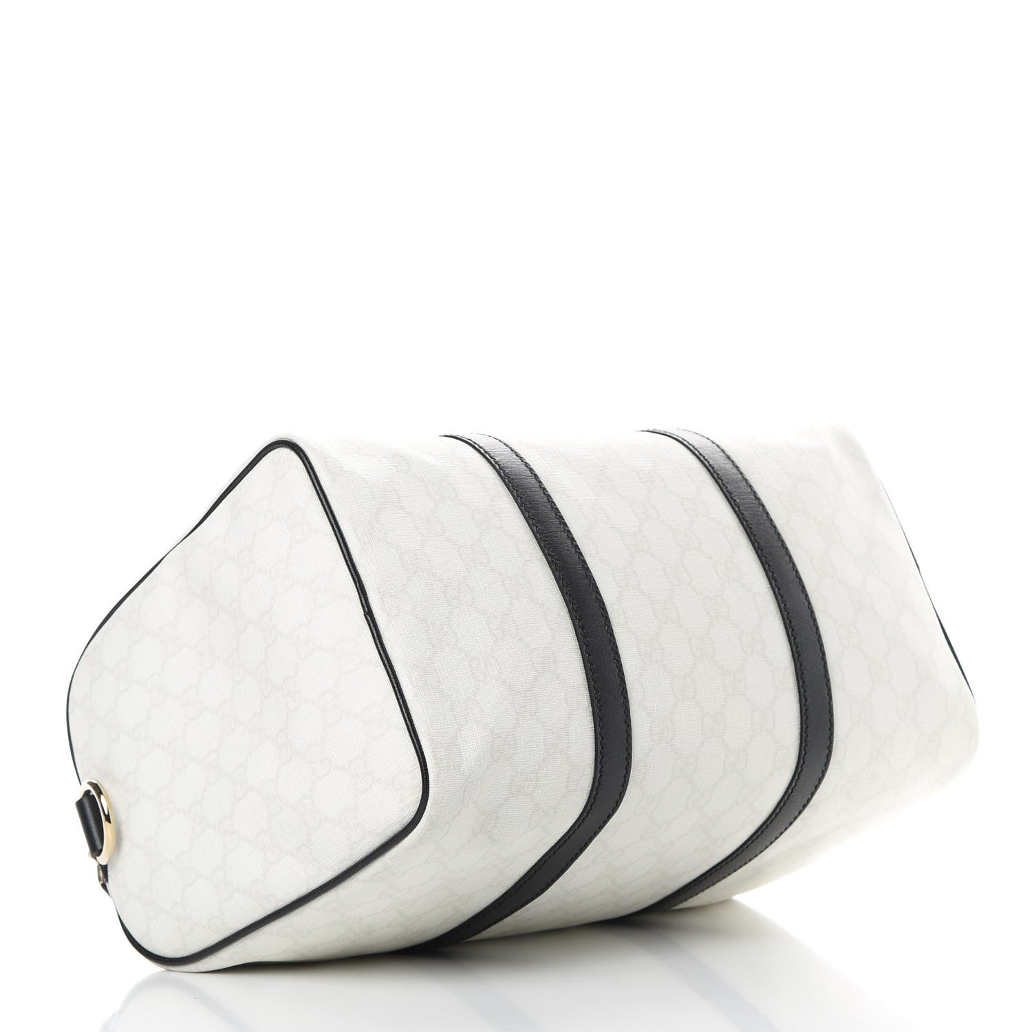 Gucci GG Plus Monogram Medium Joy Boston White Black 4 of 13