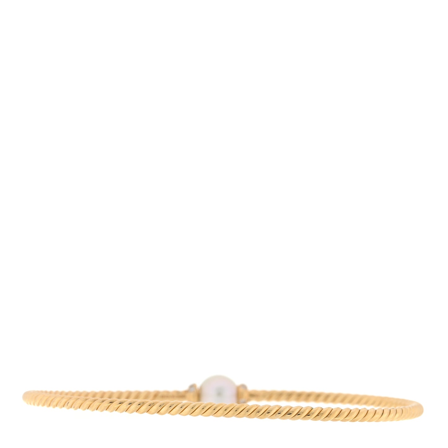 18K Yellow Gold 7mm Solari Station Bracelet
