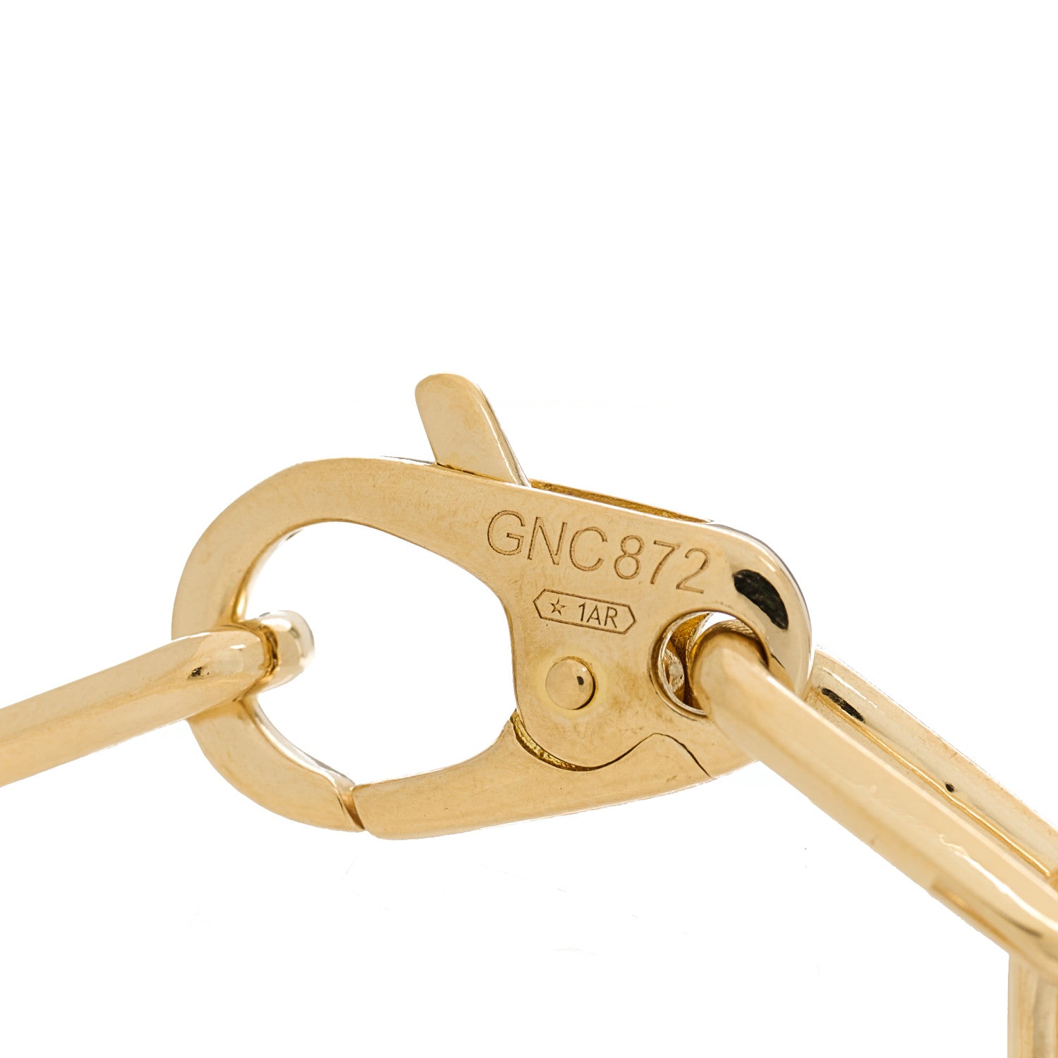 Cartier 18K Yellow Gold Santos de Cartier Link Chain Bracelet 3 of 4