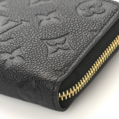Louis Vuitton Empreinte Clemence Wallet Black 8 of 8