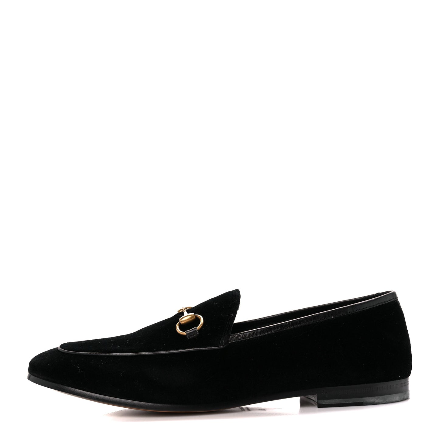 Velvet Horsebit Womens Jordaan Loafers 38 Black