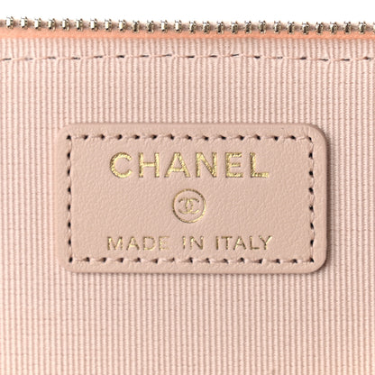 Chanel Caviar Quilted Small Vanity Case With Chain Light Beige 6 of 9