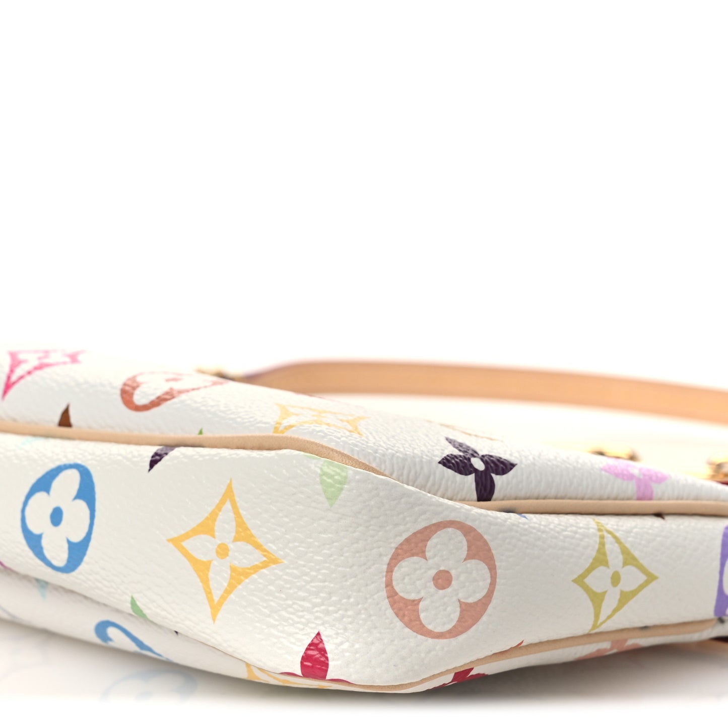 LV X TM Monogram Multicolor Pochette Accessories White