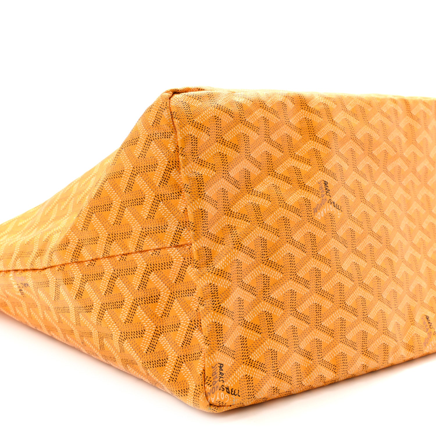 Goyard Goyardine Saint Louis GM Yellow 8 of 9