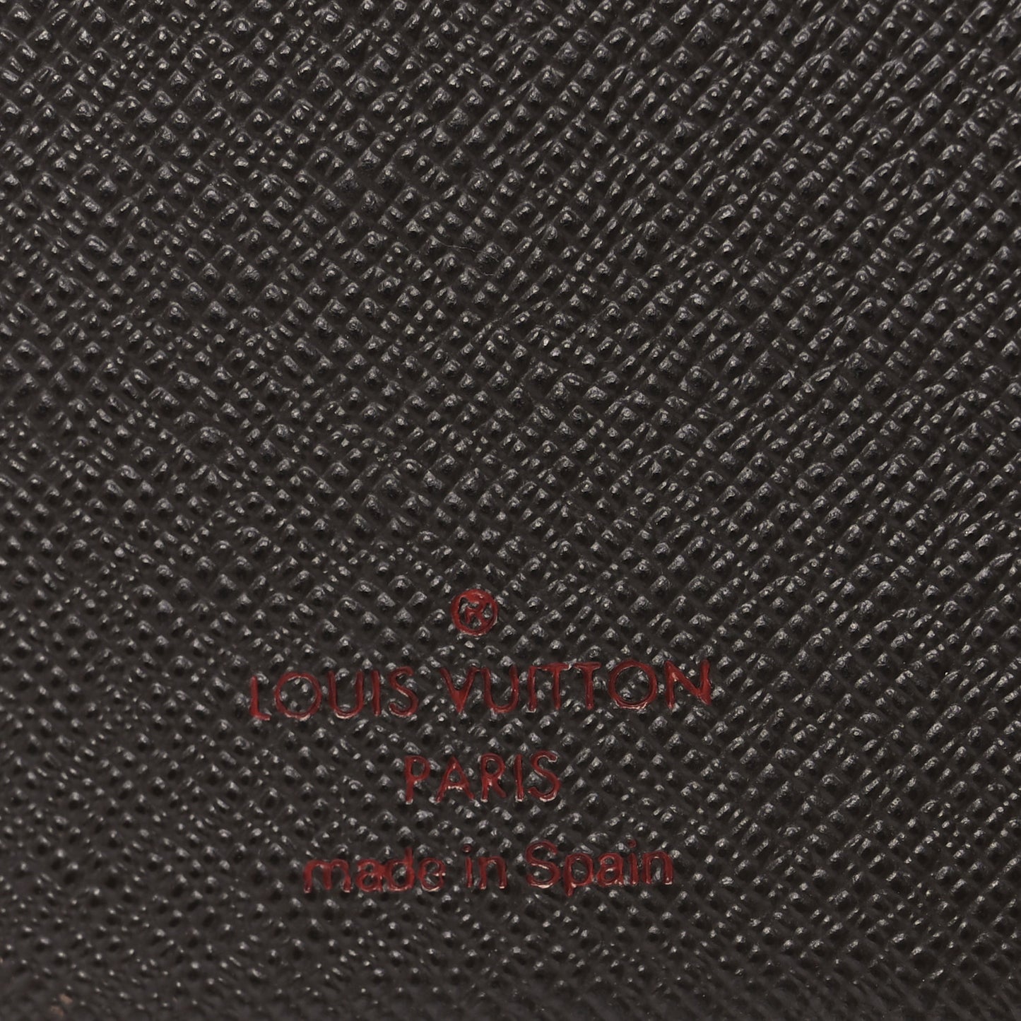 Damier Ebene Small Ring Agenda Cover