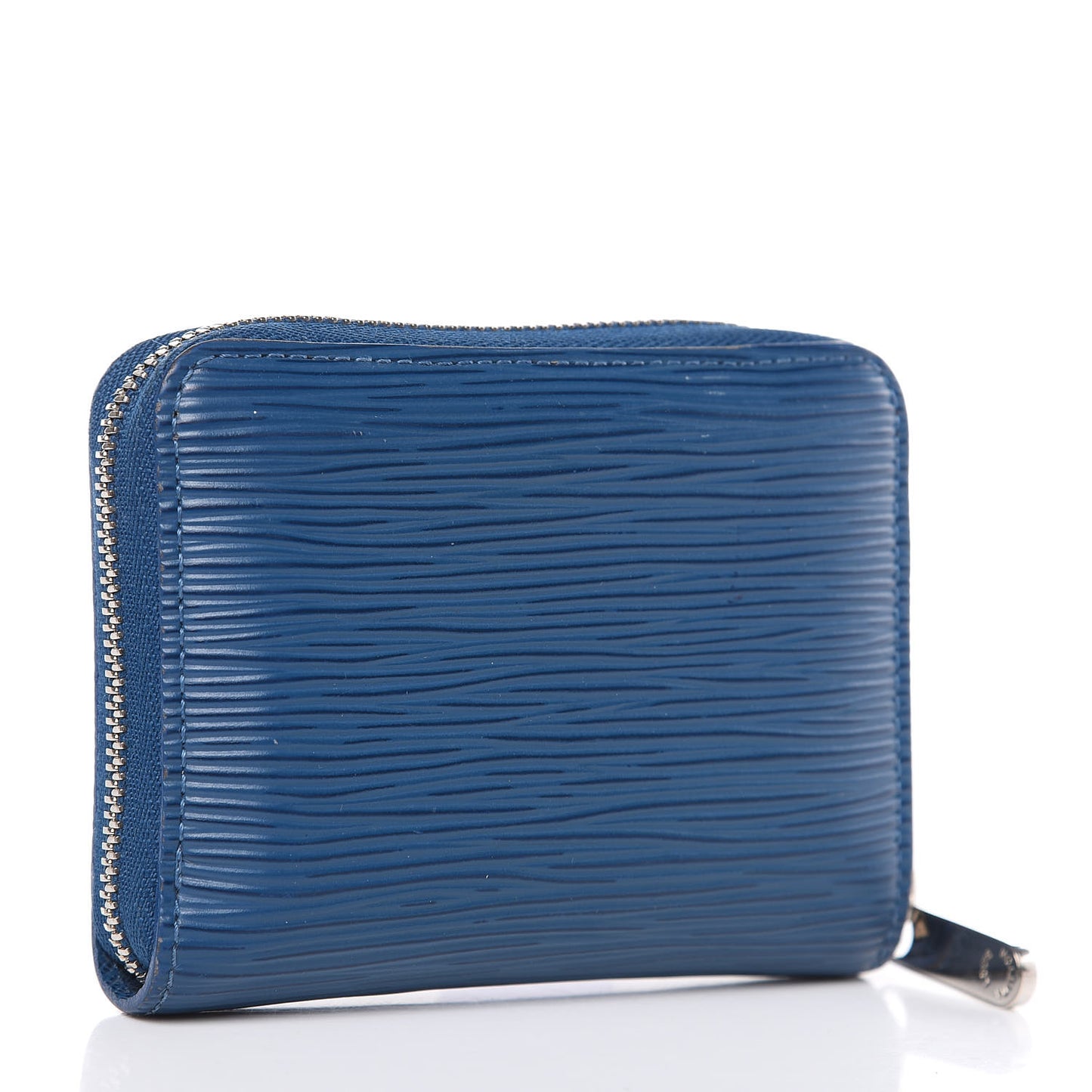 Epi Zippy Coin Purse Saphir