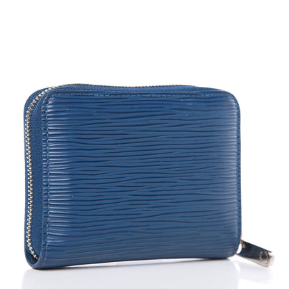 Louis Vuitton Epi Zippy Coin Purse Saphir 3 of 8