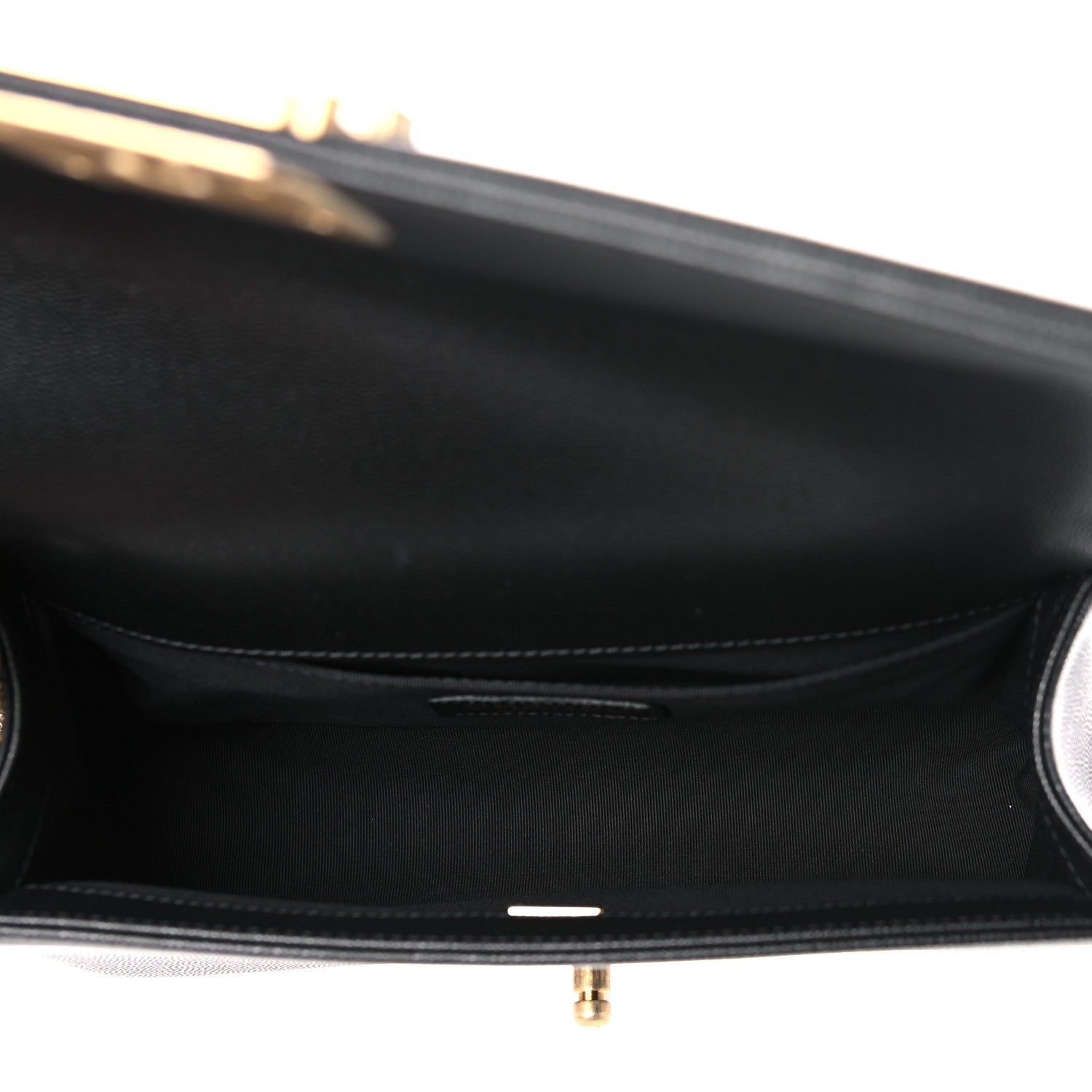 Chanel Caviar Quilted Medium Boy Flap Black 4 of 9