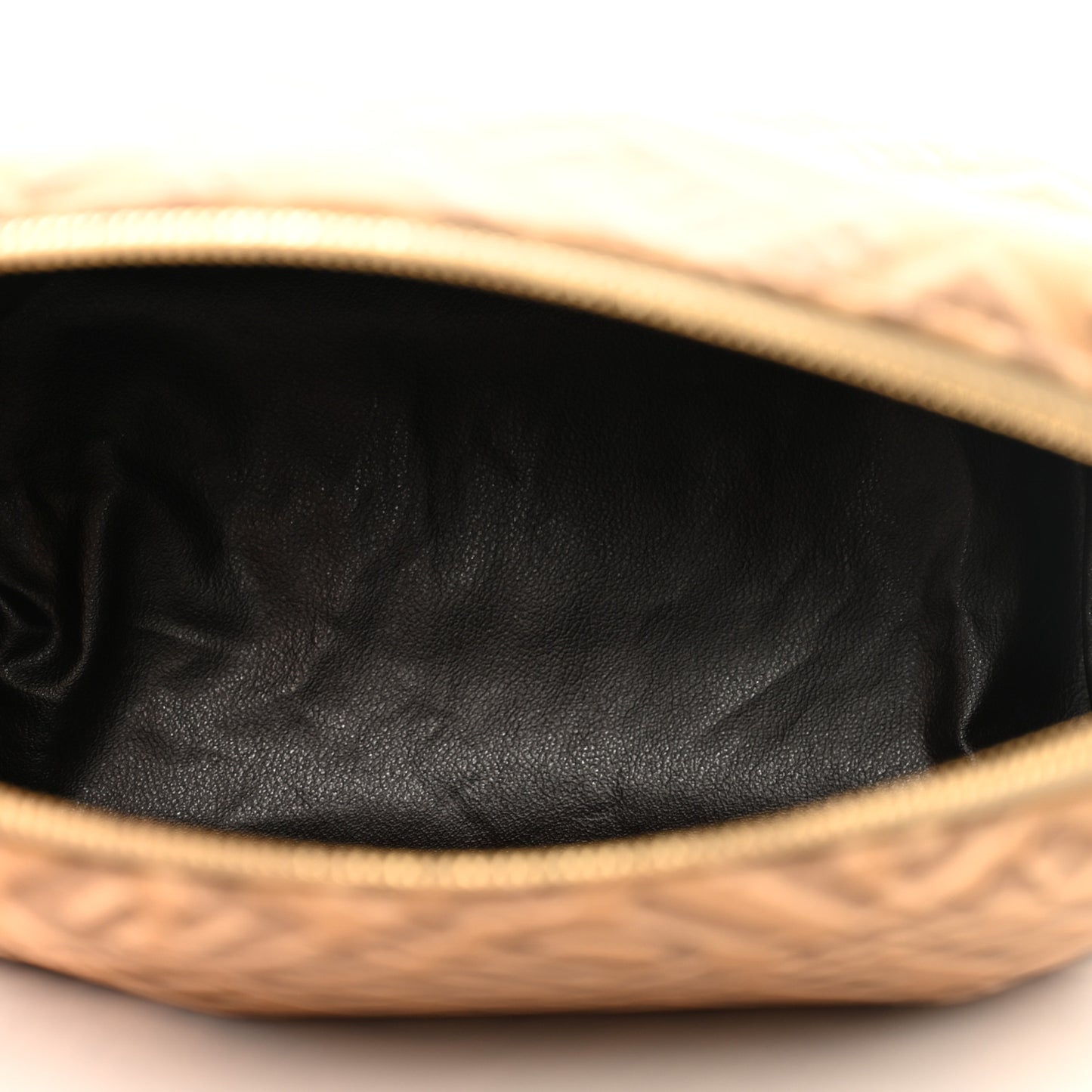 X SKIMS Nylon Small Trapezoid Beauty Pouch Sand