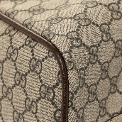 Gucci GG Supreme Monogram Web Neo Vintage Tote Beige New Acero Crop 13 of 15