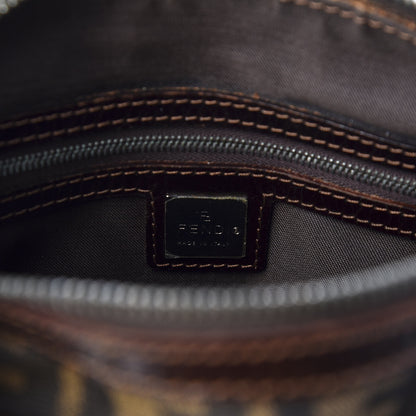 Fendi Zucca Mini Boston Satchel Tobacco 8 of 10