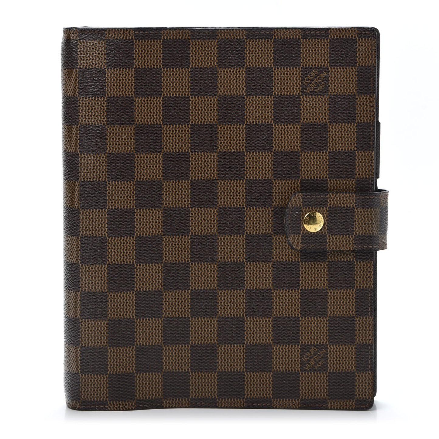 Damier Ebene Large Ring Agenda Cover