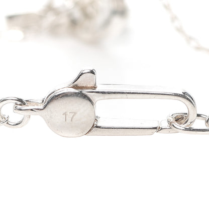 Gucci Sterling Silver Trademark Heart Butterfly Bracelet 4 of 4