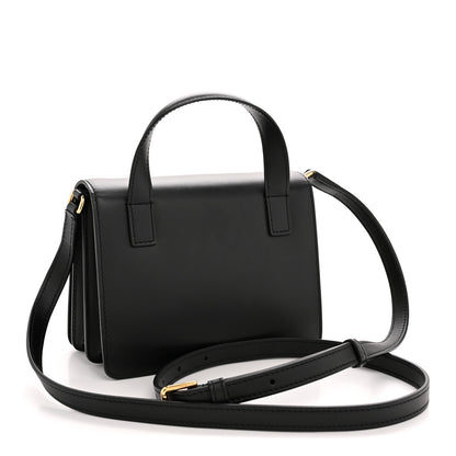 Dolce & Gabbana Calfskin 3.5 Flap Top Handle Bag Black 3 of 14