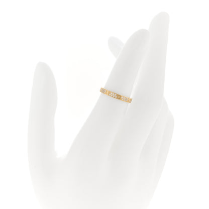 Cartier 18K Yellow Gold Diamond 2.6mm LOVE Paved Band Ring 48 4.5 2 of 5