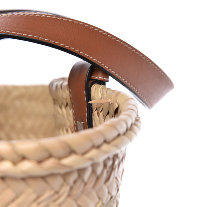 Loewe Raffia Basket Tote Bag Natural Tan 11 of 11