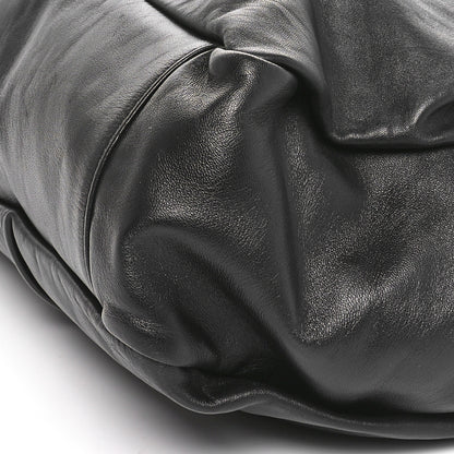 Mansur Gavriel Lambskin Wave Frame Clutch  Black 9 of 9